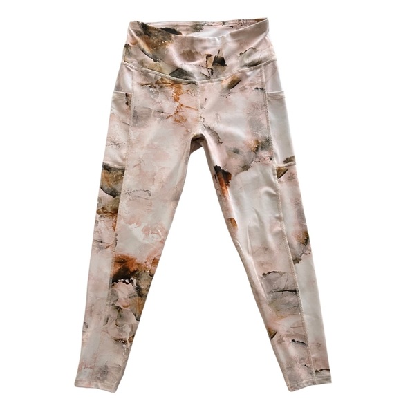 Apana Stonewash Print 7/8 Length Leggings - Picture 1 of 8